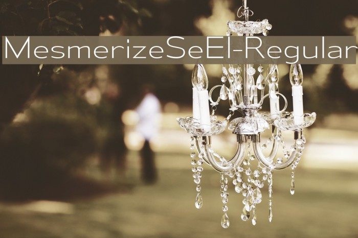 MesmerizeSeEl-Regular Font examples