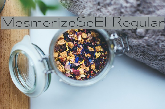 MesmerizeSeEl-Regular Font examples