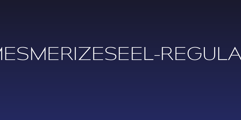 MesmerizeSeEl-Regular Social Header