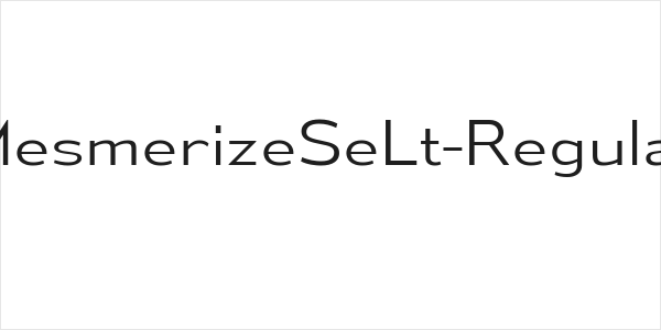 MesmerizeSeLt-Regular Logo