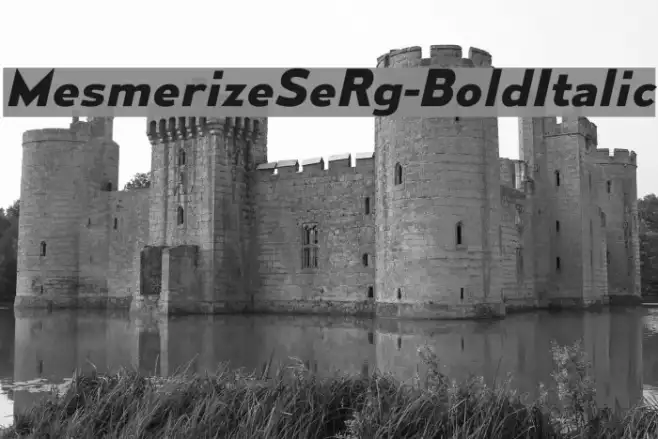 MesmerizeSeRg-BoldItalic Example 1
