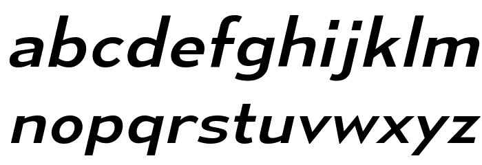 MesmerizeSeRg-Italic Font LOWERCASE