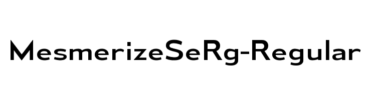 MesmerizeSeRg-Regular  नि: शुल्क फ़ॉन्ट्स डाउनलोड