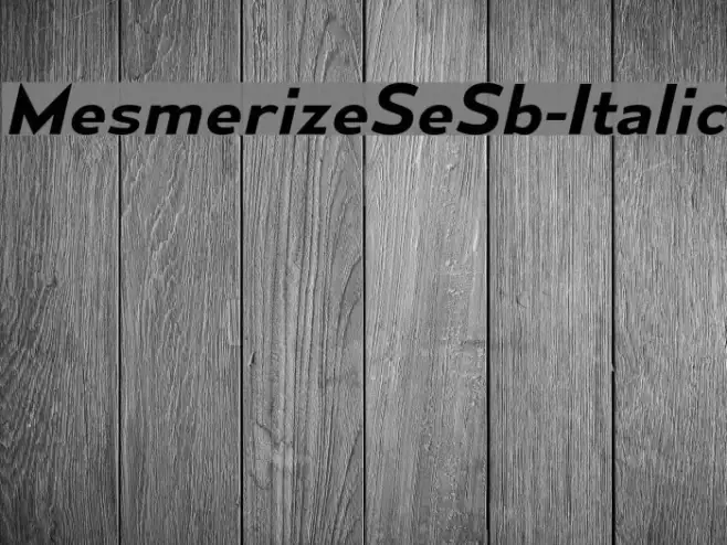 MesmerizeSeSb-Italic Example 2