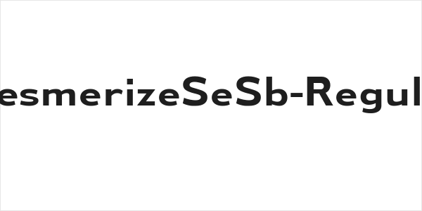 MesmerizeSeSb-Regular Logo