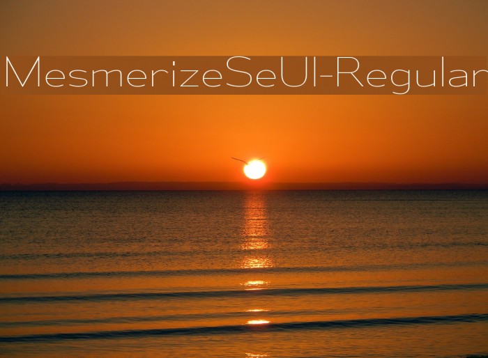 MesmerizeSeUl-Regular Font examples