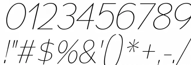 MesmerizeUl-Italic Font OTHER CHARS