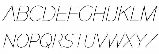 MesmerizeUl-Italic 字体 大写