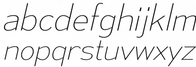MesmerizeUl-Italic Schriftart Kleinbuchstaben