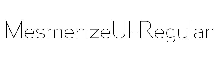 MesmerizeUl-Regular  नि: शुल्क फ़ॉन्ट्स डाउनलोड
