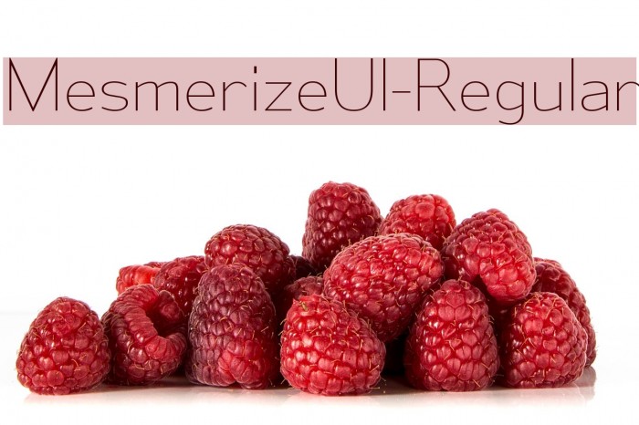 MesmerizeUl-Regular Font examples