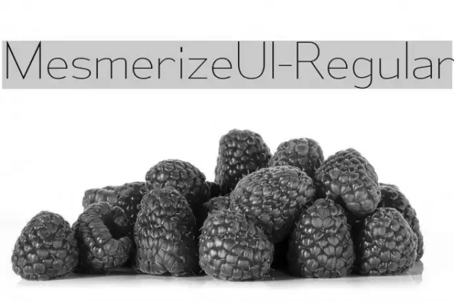 MesmerizeUl-Regular Example 3