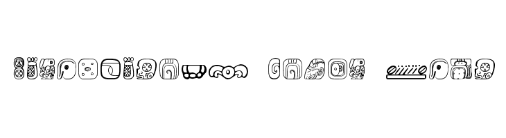 MesoAmerica Dings Four  フリーフォントのダウンロード