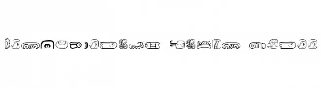 MesoAmerica Dings Three  Frei Schriftart Herunterladen