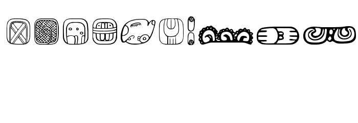 MesoAmerica Dings Three Font OTHER CHARS