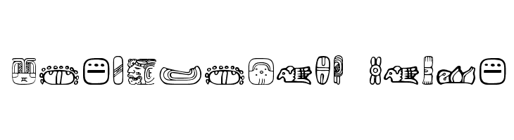 MesoAmerica Dings  Descarca Fonturi Gratis