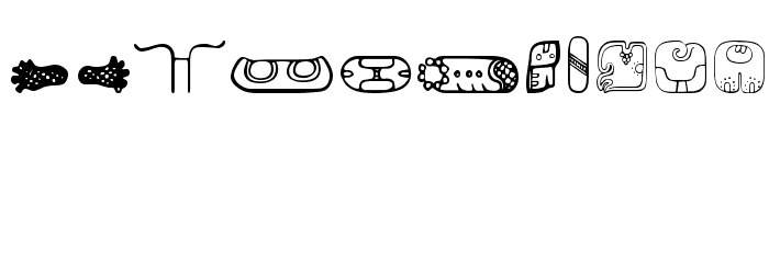 MesoAmerica Dings Font OTHER CHARS
