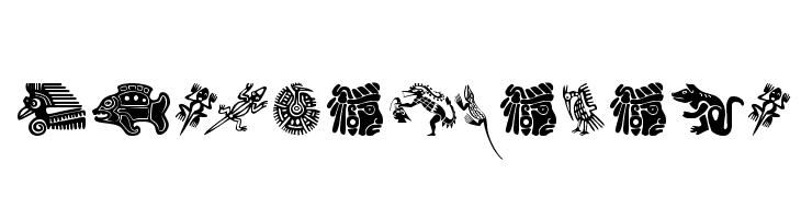 MesoFaunaBats  Free Fonts Download