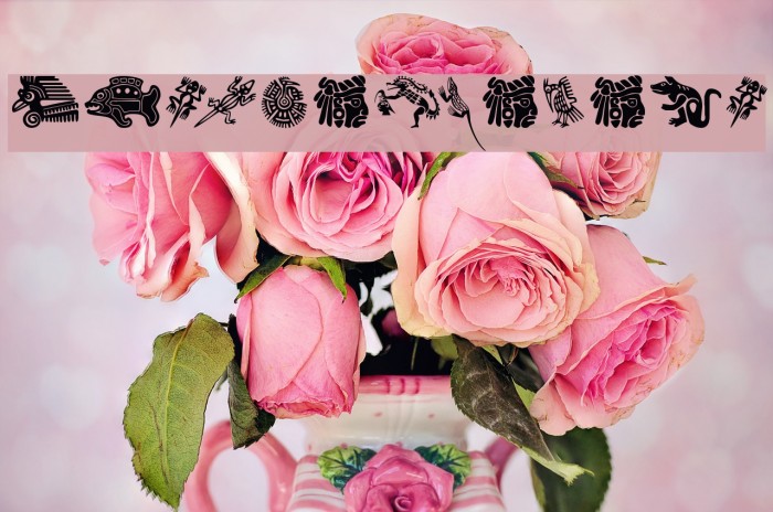 MesoFaunaBats Font examples