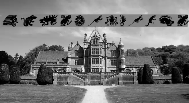 MesoFaunaTwo Font examples