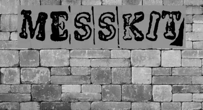 MessKit Font examples