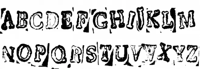 MessKit Schriftart Kleinbuchstaben