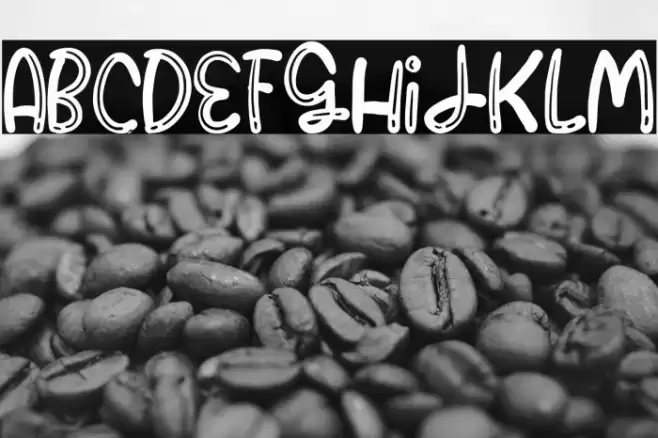 Message From bear Font examples