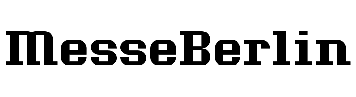 Messe Berlin  免费字体下载