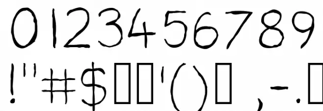 Messen Font OTHER CHARS