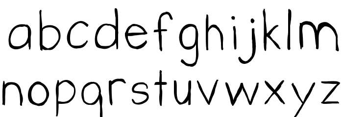 Messen Font LOWERCASE