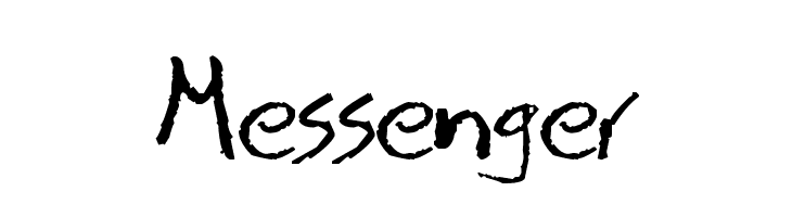 Messenger  font caratteri gratis
