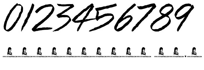 Messenger Font OTHER CHARS