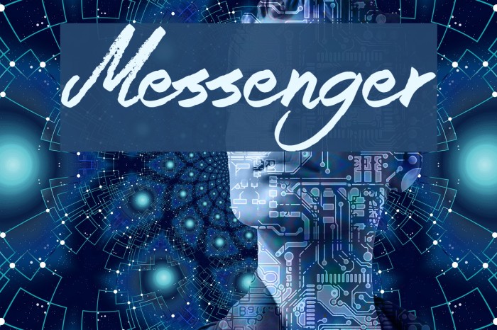 Messenger Font examples
