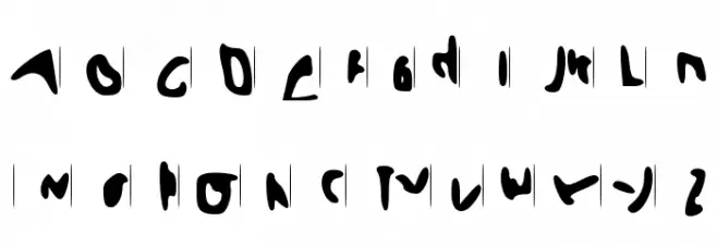 MessierWrits خط أحرف كبيرة