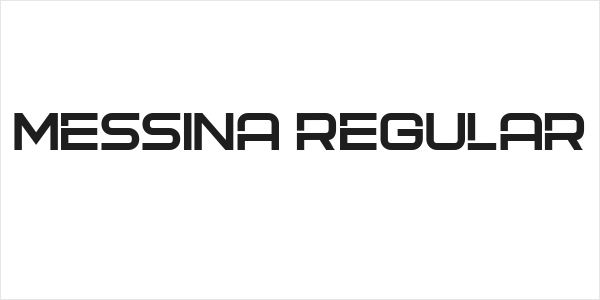 Messina Regular Logo