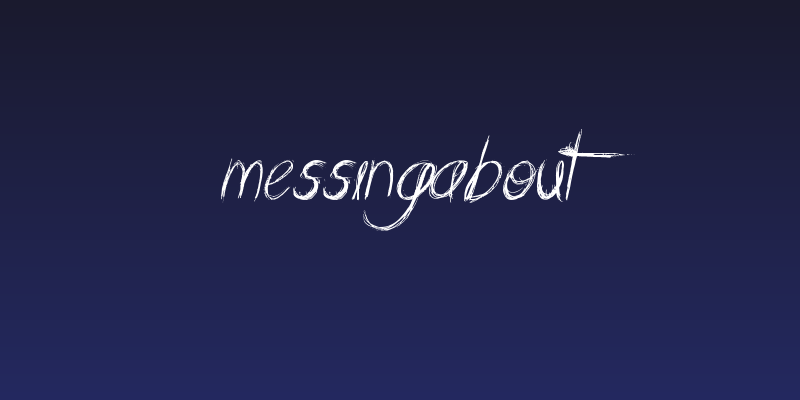 Messing About Social Header