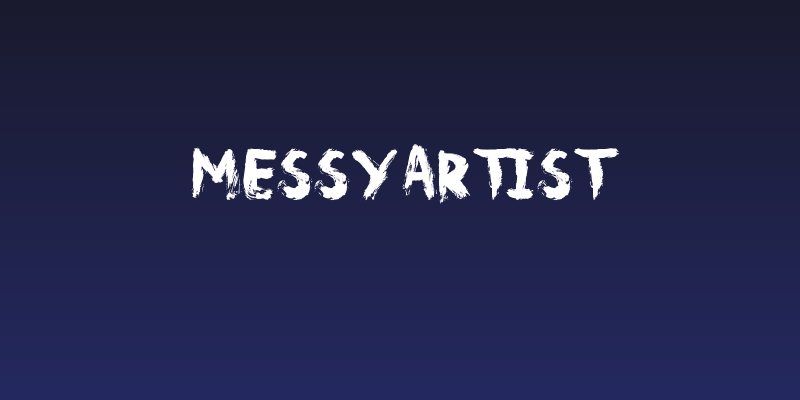 Messy Artist Social Header