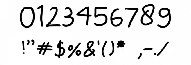 Messy Board फ़ॉन्ट अन्य घर का काम