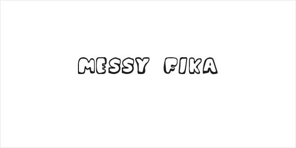 Messy Fika Logo