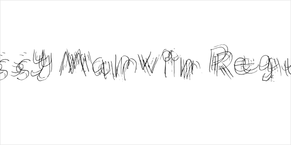 Messy Marvin Regular Logo