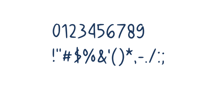 Messy Sketch Regular Other Characters