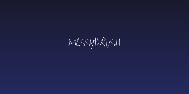 MessyBrush Social Header
