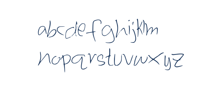 MessyBrush Lowercase