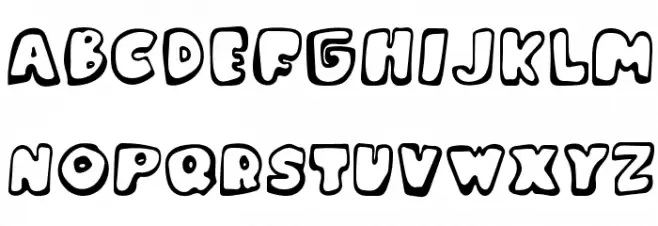 MessyFika フォント 大文字