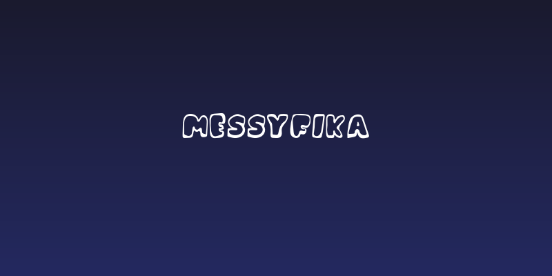 MessyFika Social Header