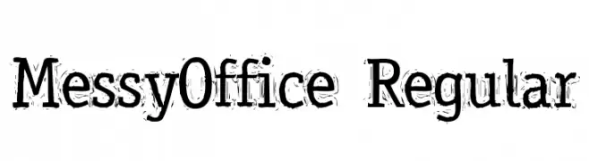 MessyOffice Regular  Fuentes Gratis Descargar