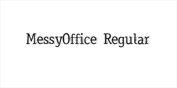 MessyOffice Regular Logo