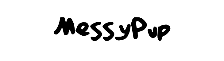 MessyPup  免费字体下载