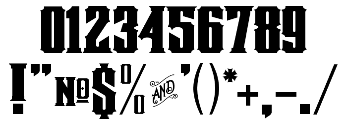Mestizo Font Caratteri ALTRI CARATTERI