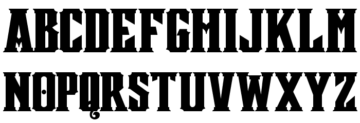 Mestizo Font Caratteri MINUSCOLO